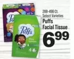 Puffs - Facial Tissue