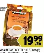 VINA INSTANT COFFEE 100 STICKS (6)