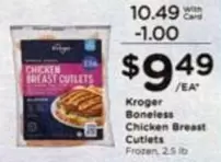 Frozen - Chicken Breast Cutlets