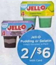 Jell-O - Pudding or Gelatin