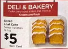 Sliced Loaf Cake