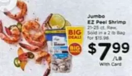 Jumbo EZ Peel Shrimp