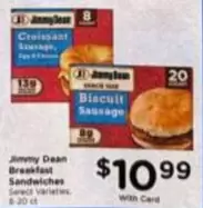 Jimmy Dean - Breakfast Sandwiches