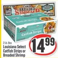 Catfish Strips or Breaded Shrimp
