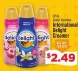 International Delight Creamer