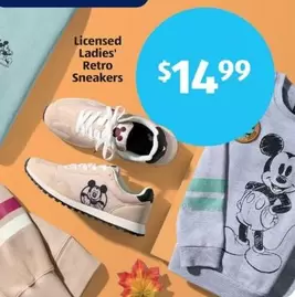 Licensed Ladies' Retro Sneakers