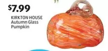 Autumn Glass Pumpkin
