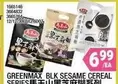 GREENMAX BLK SESAME CEREAL SERIES