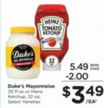 Heinz - Mayonnaise or Ketchup