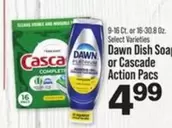 dawn - Dish Soap or Action Pacs