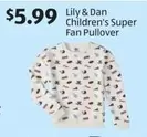 Children's Super Fan Pullover