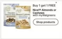 Almonds or Cashews