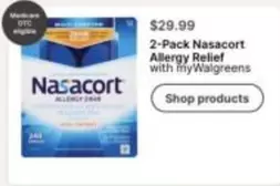 Nasacort - 2-Pack  Allergy Relief
