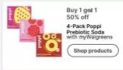 4-Pack Prebiotic Soda