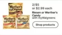 Werther's Original - Riesen or Werther's Candy