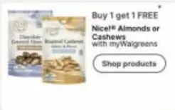 Nice! Almonds or Cashews