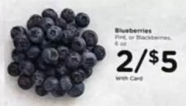 Blueberries, Raspberries, or Blackberries