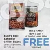 bush's best - Baked or Grillin' Beans