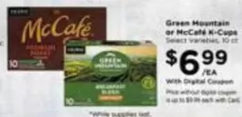 Mccafe - Green Mountain or McCafé K-Cups