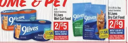 9 Lives - Wet Cat Food