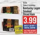 Smoked Sliced Ham