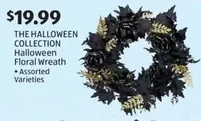 Halloween Floral Wreath