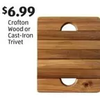 Wood or Cast-Iron Trivet