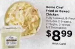 Fried or Baked Chicken
