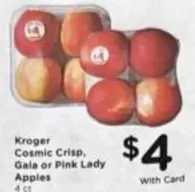 Lady - Cosmic Crisp, Gala or Pink Apples
