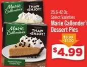 Marie Callender's - Dessert Pies