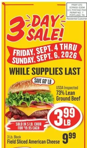 73% Lean Ground Beef