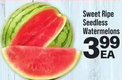Sweet Ripe Seedless Watermelons