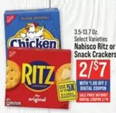 Nabisco - Ritz or Snack Crackers