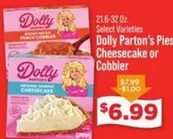Pies Cheesecake or Cobbler