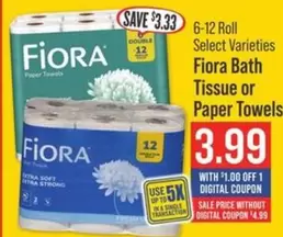 fiora - Bath Tissue or Paper Towels