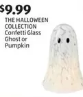 Confetti Glass Ghost or Pumpkin