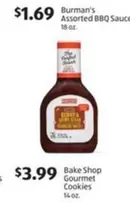 Burman's - Assorted BBQ Sauce