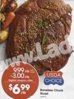 Boneless Chuck Roast