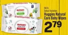 Huggies - Natural Care Baby Wipes