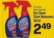 Stain Removers Spray