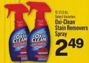 Stain Removers Spray