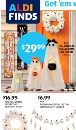 The Halloween Collection LED Ghosts