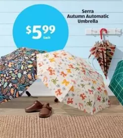 Autumn Automatic Umbrella