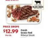 Fresh Grass-Fed Ribeye Steak