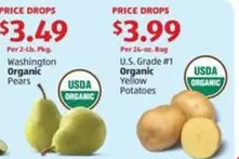 Washington Organic Pears