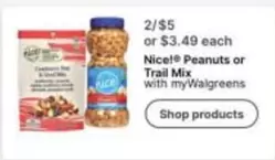 Peanuts or Trail Mix