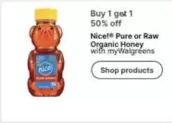 Pure or Raw Organic Honey