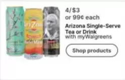 Arizona - Single-Serve Tea or Drink