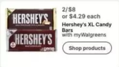 Hershey's - XL Candy Bars