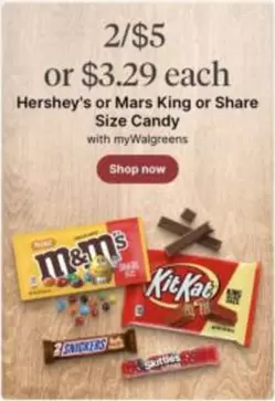 Hershey's - King Size Candy